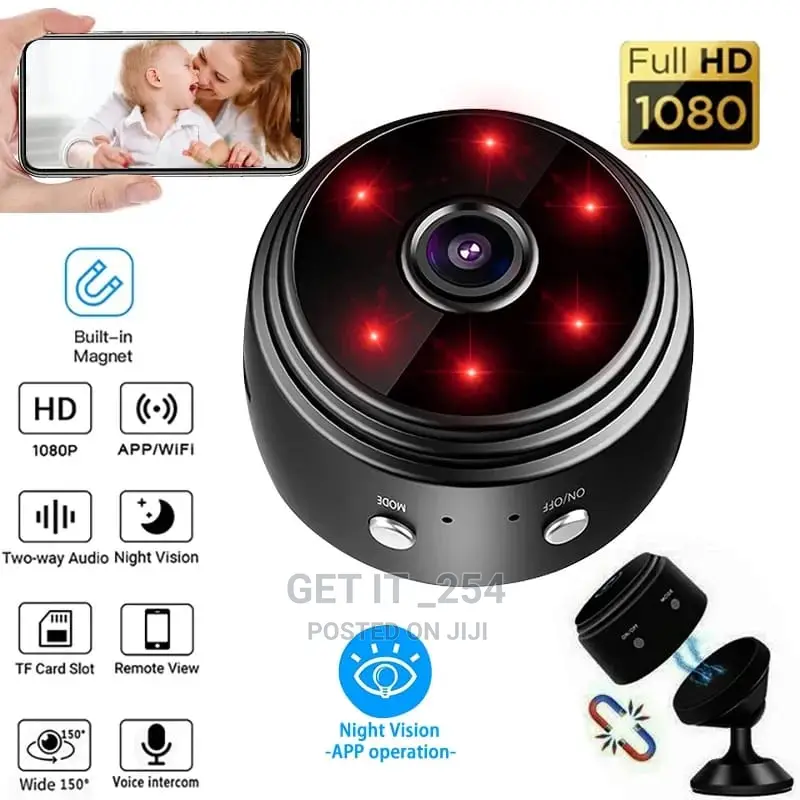 Magnetic Wifi Spy Camera