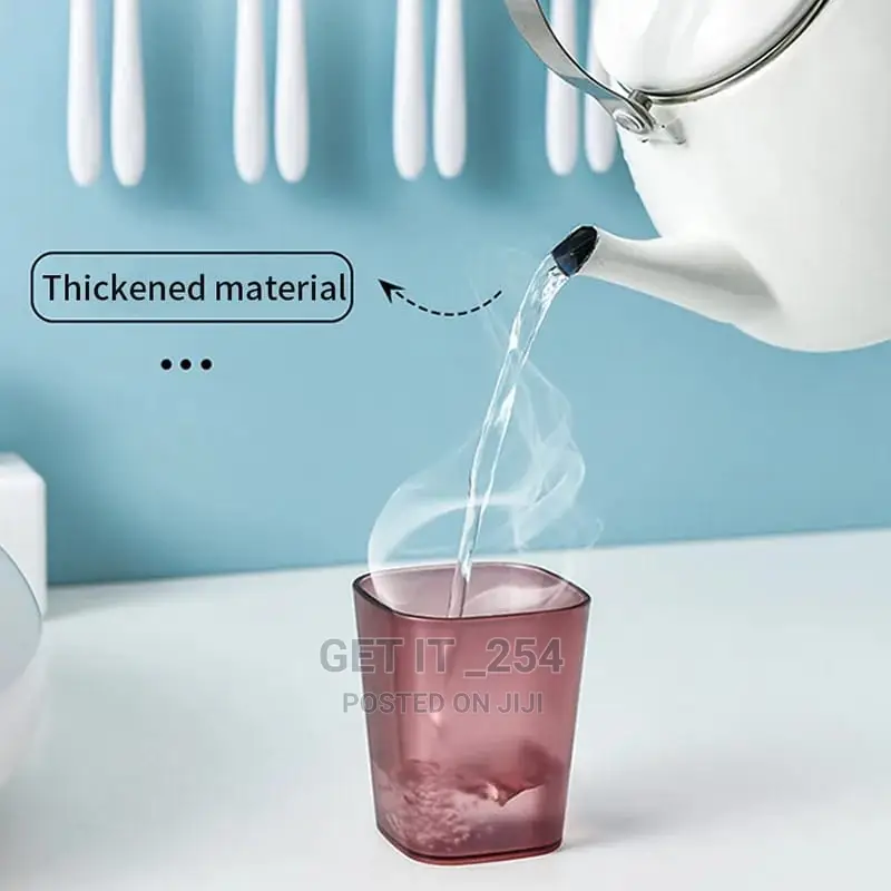 Toothbrush Holder and Toothpaste Dispenser