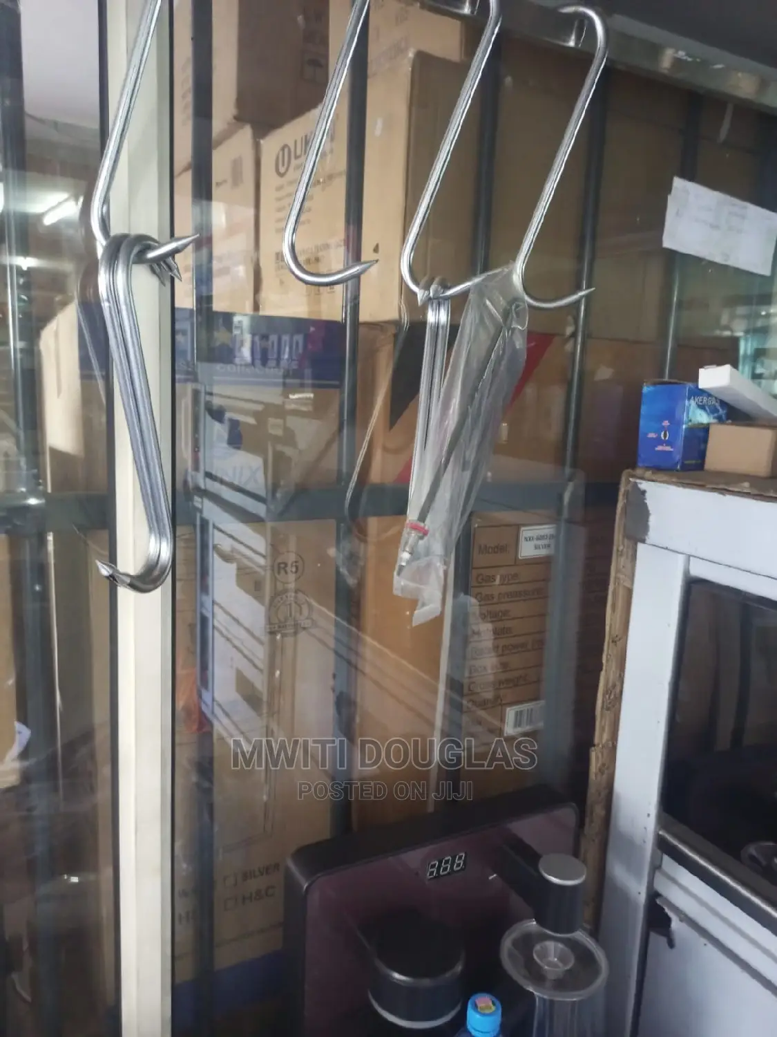 Stainless Steel Meat Hooked Handle