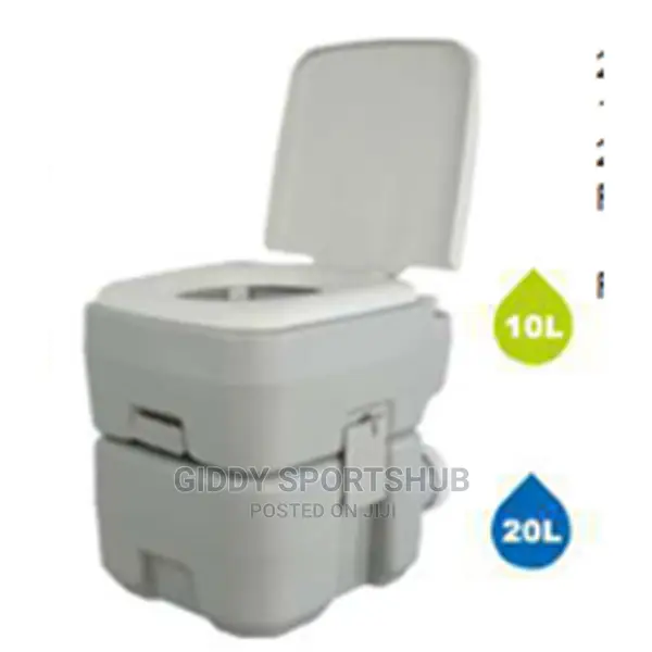 20L Portable Camping Toilet With Piston Pump