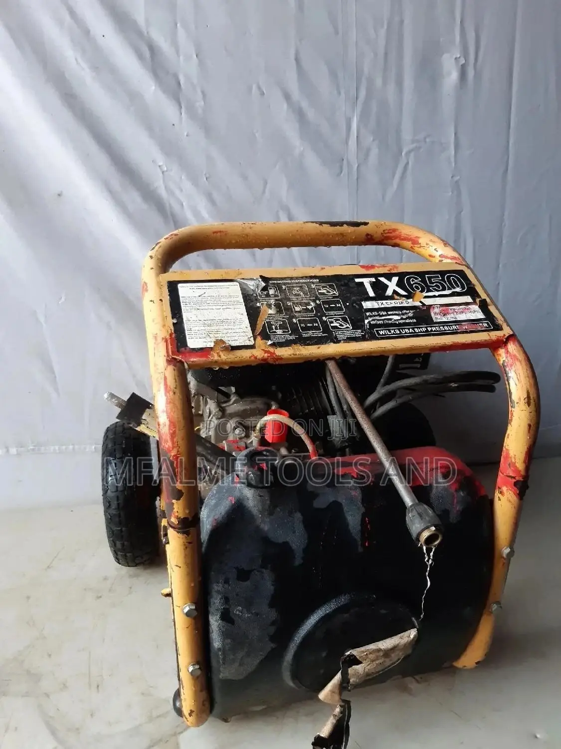 Pressure/Car Jet Washer Wilks Usa 280 Bar 8hp Petrol - Ex-Uk