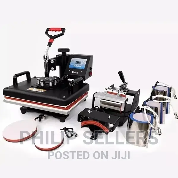 8 in 1 Combo Heat Press Machine Digital Heat Transfer Sublim