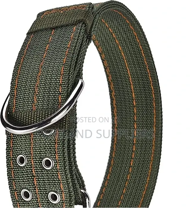 Dog Collar- Canvas Heavy Duty