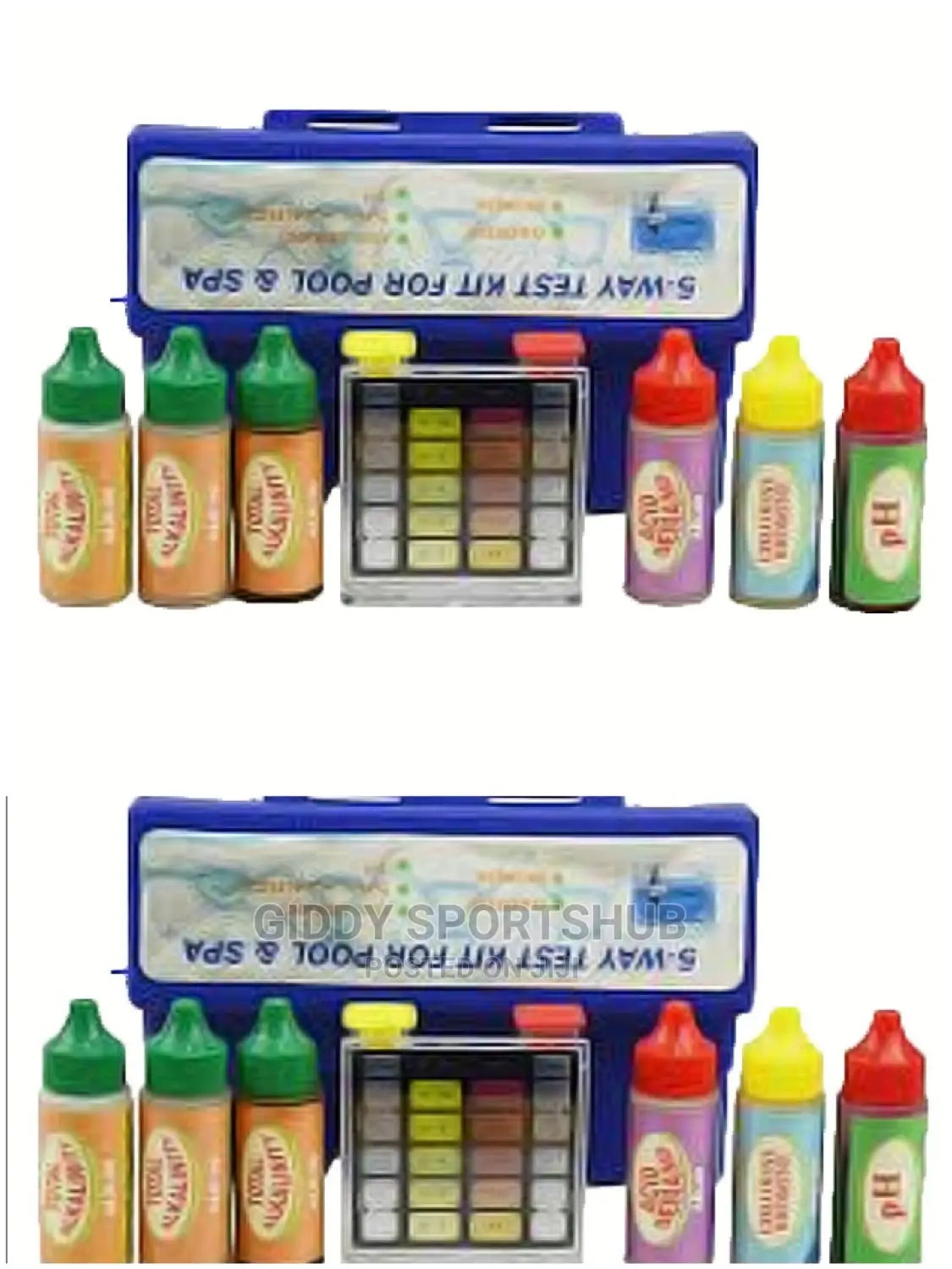 5-Way Test KIT (Ph/Cl/Bromine/Alkalinity/Acid)