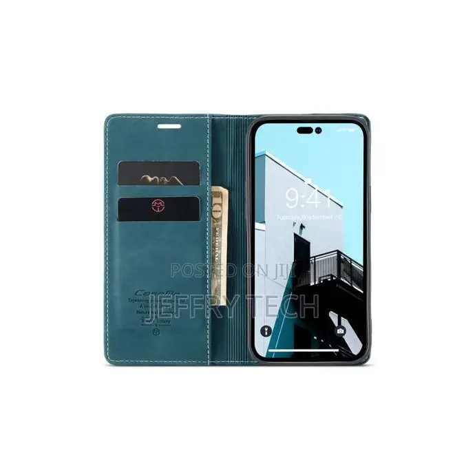 Caseme Flip Leather Case for iPhone 14 Pro Max