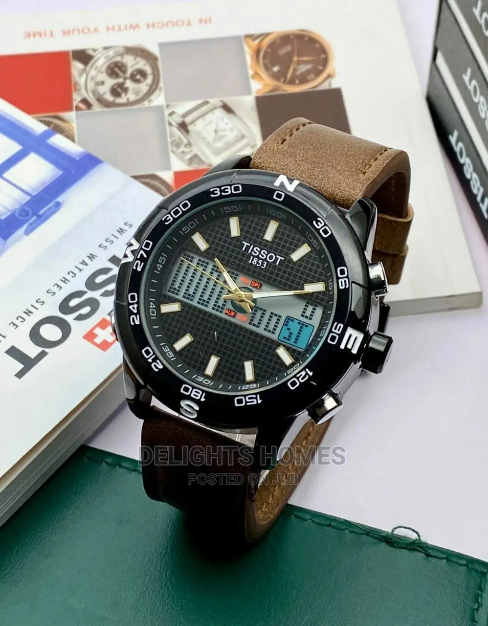 Tissot With Fusion of Digital and Analog Clock
