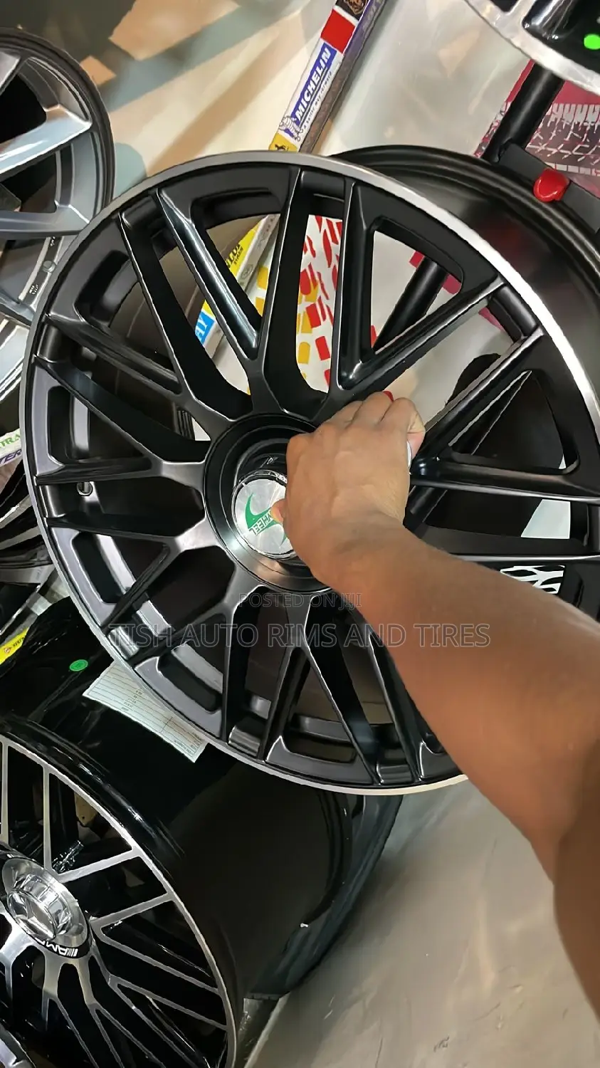 Size 19 Inch Rims Set Fitting Mark X, Crown, Harrier, Lexus