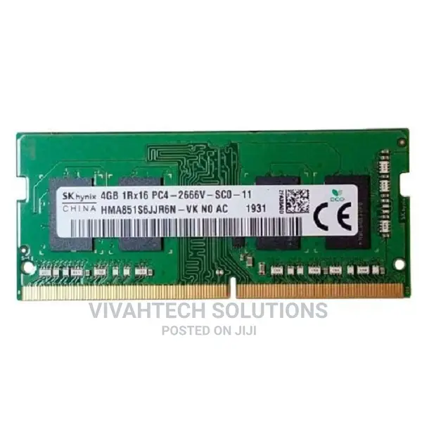Hynix Laptop Ram Ddr4 4gb 2666
