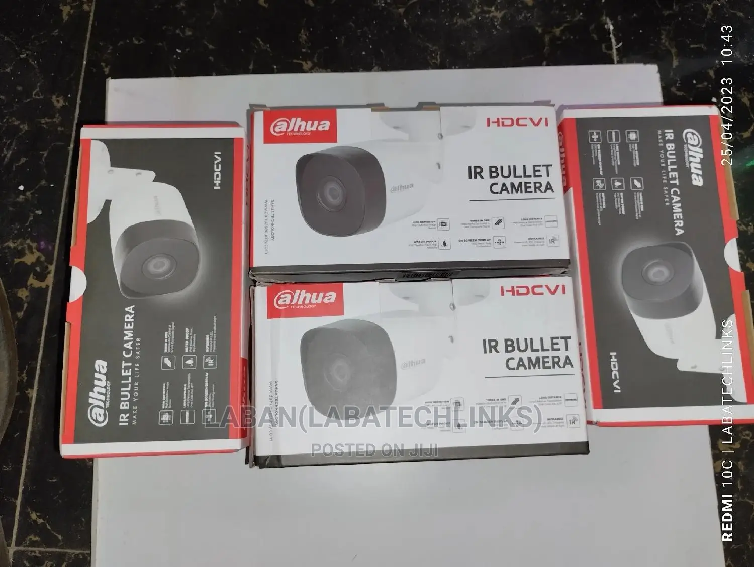 4 CCTV Hd Cameras and Installation