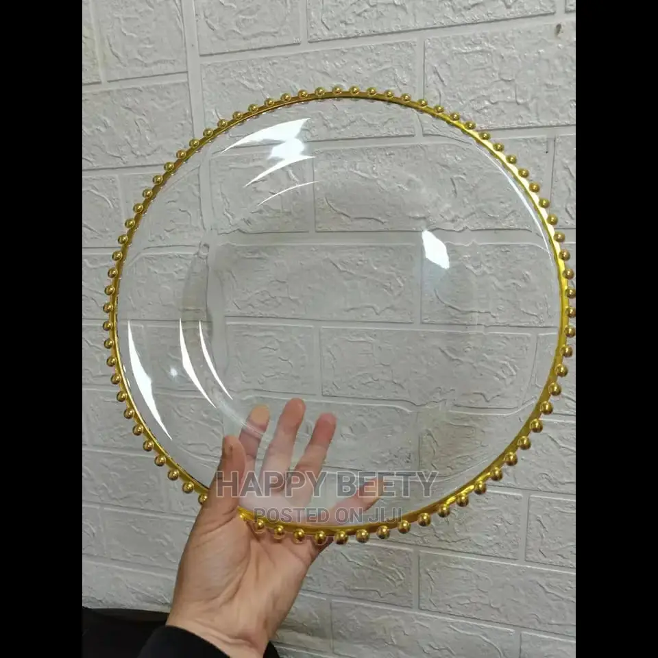 Acrylic Charger Plates