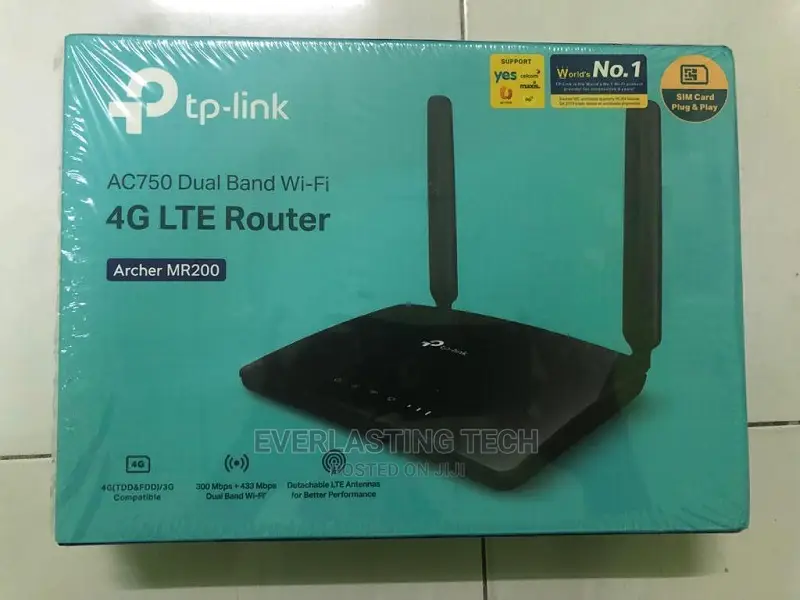 Tp-Link Ac750 Wireless Dual Band 4g Lte Router -