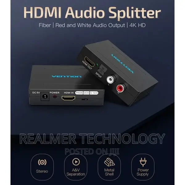 Vention HDMI Audio Segregator – VEN-AFHB0