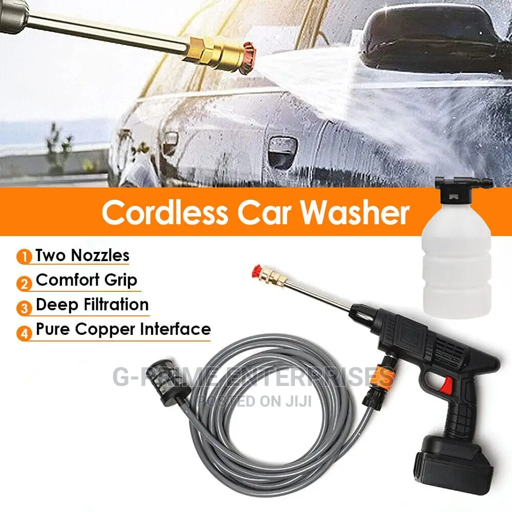Rechargeable Car Wash Machine