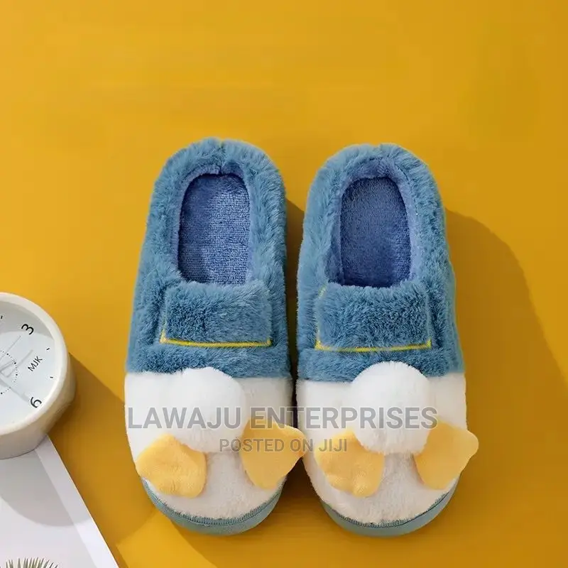 Donald Inspired Fluffy Warm Home Shoes Slippers