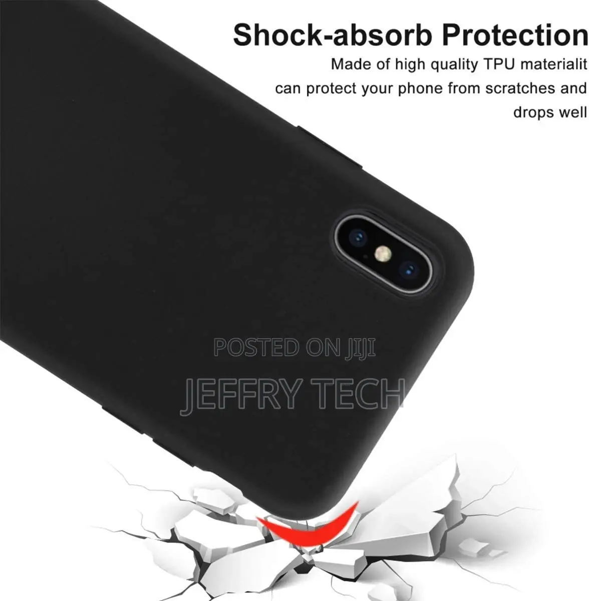 Huawei Nova Y90 [6.70"] Case, Soft Silicone Bumper Shell Bla
