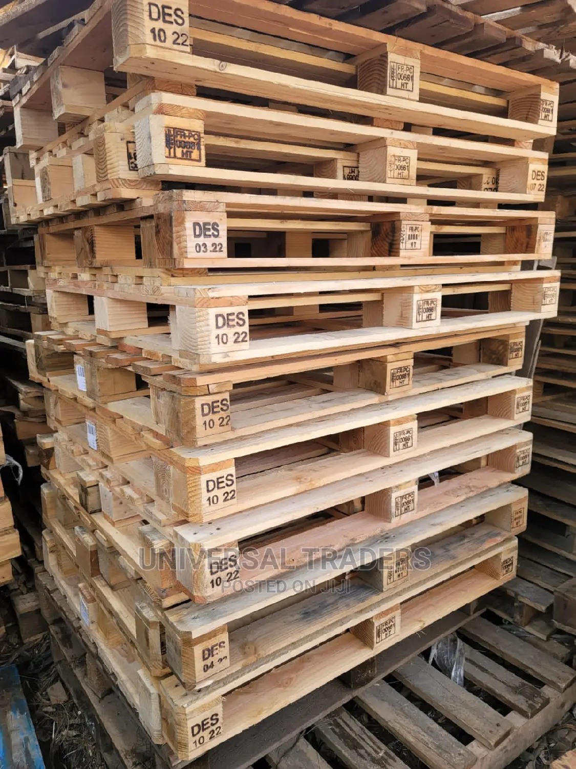 New Wooden Pallets - Wood Pallet - 01A HT Grade