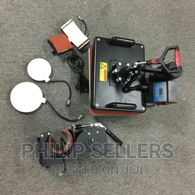 8 in 1 Combo Heat Press Machine for Trays/Caps/Cups/