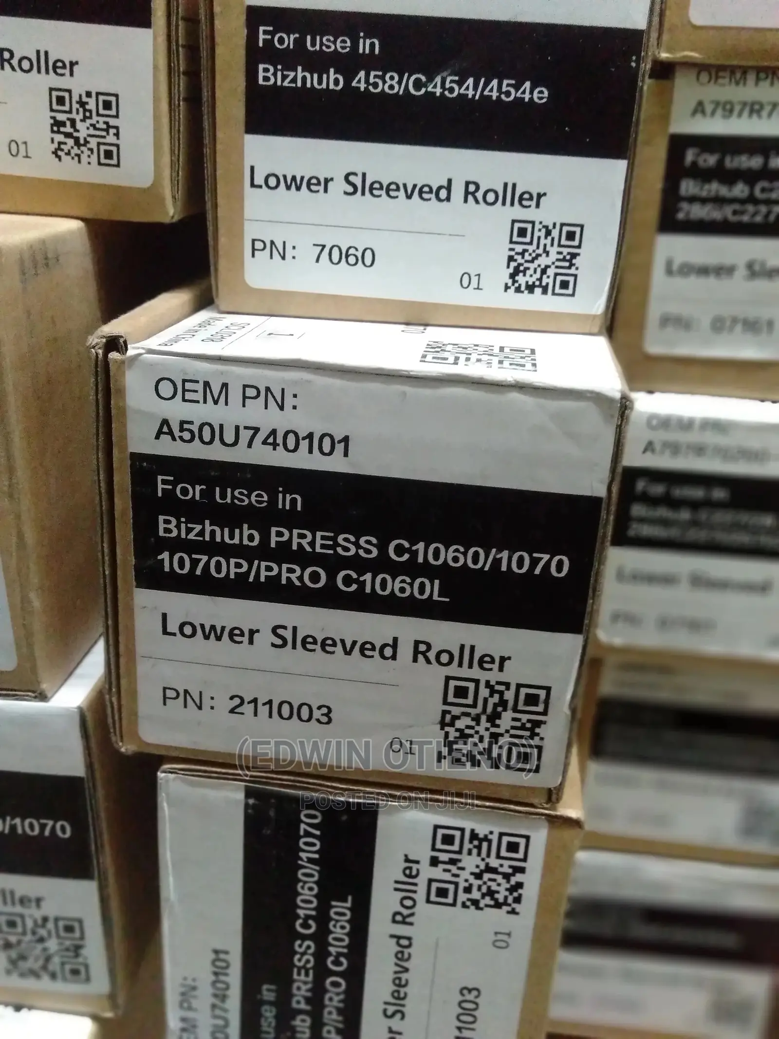 Lower Sleeved Roller Bizhub Press C1060