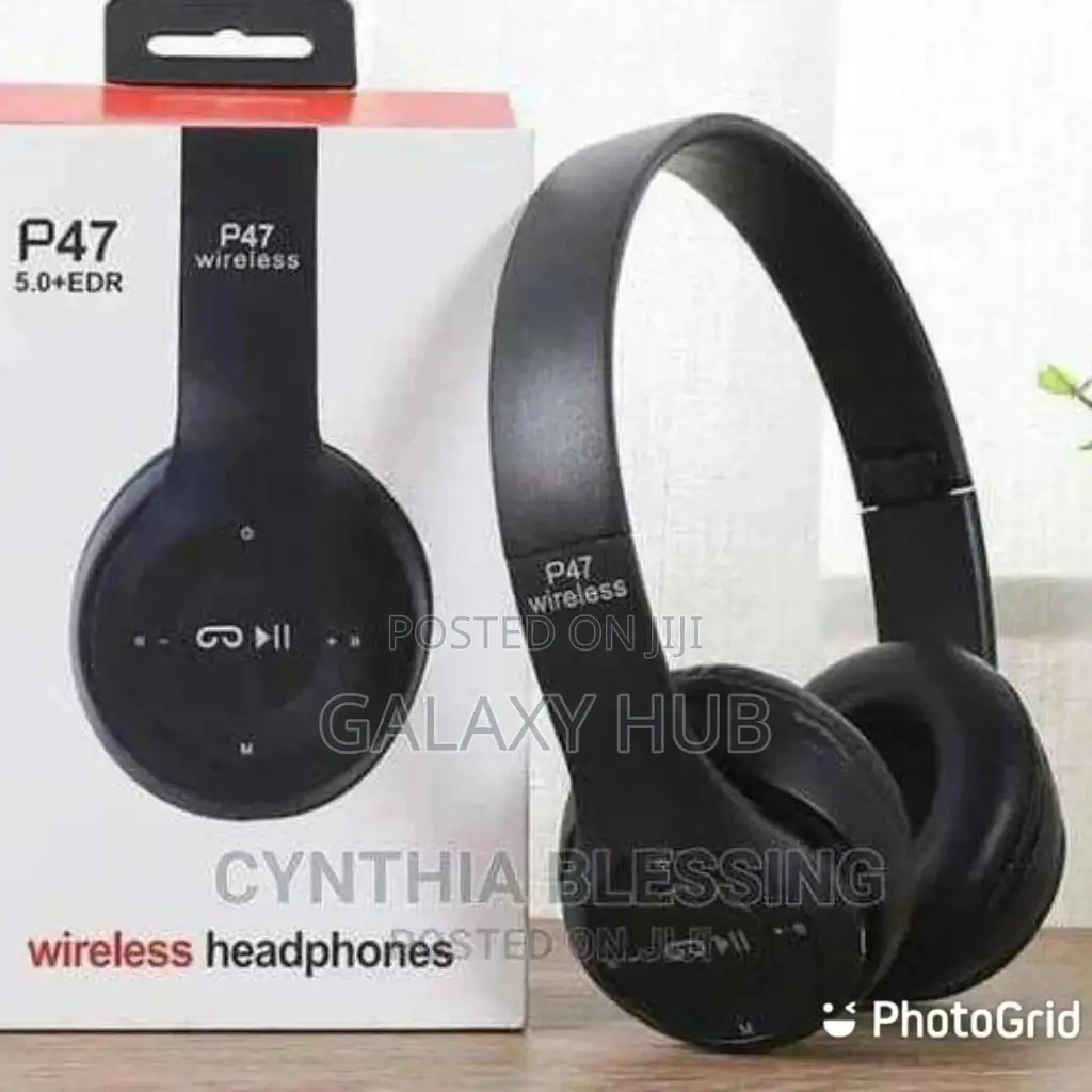 Black P47 Headphones