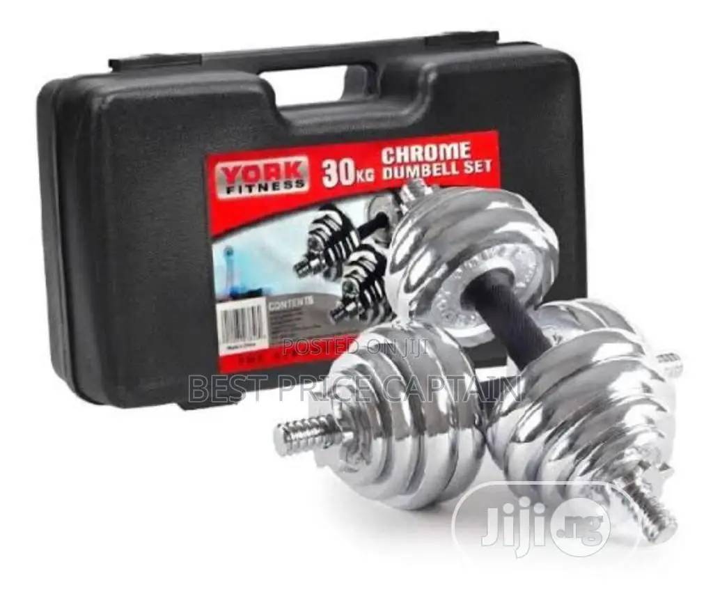 30kg Chrome Dumbell