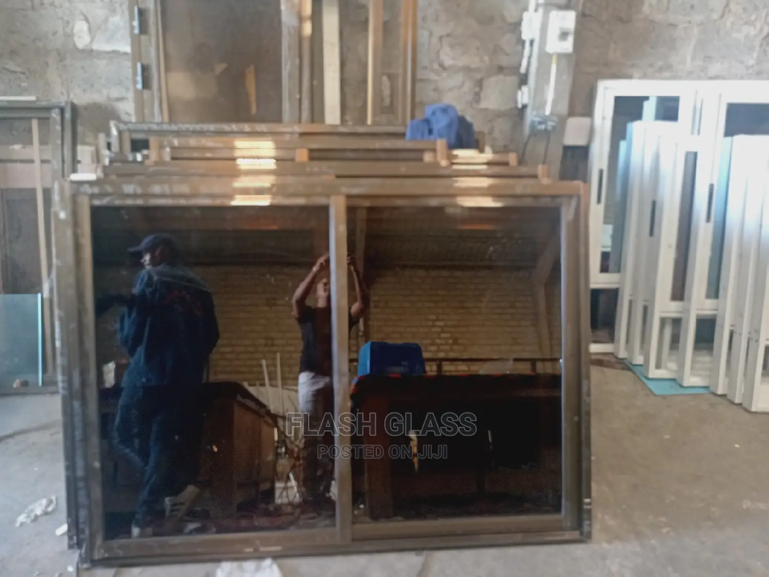 Customized Aluminium Windows Champagne