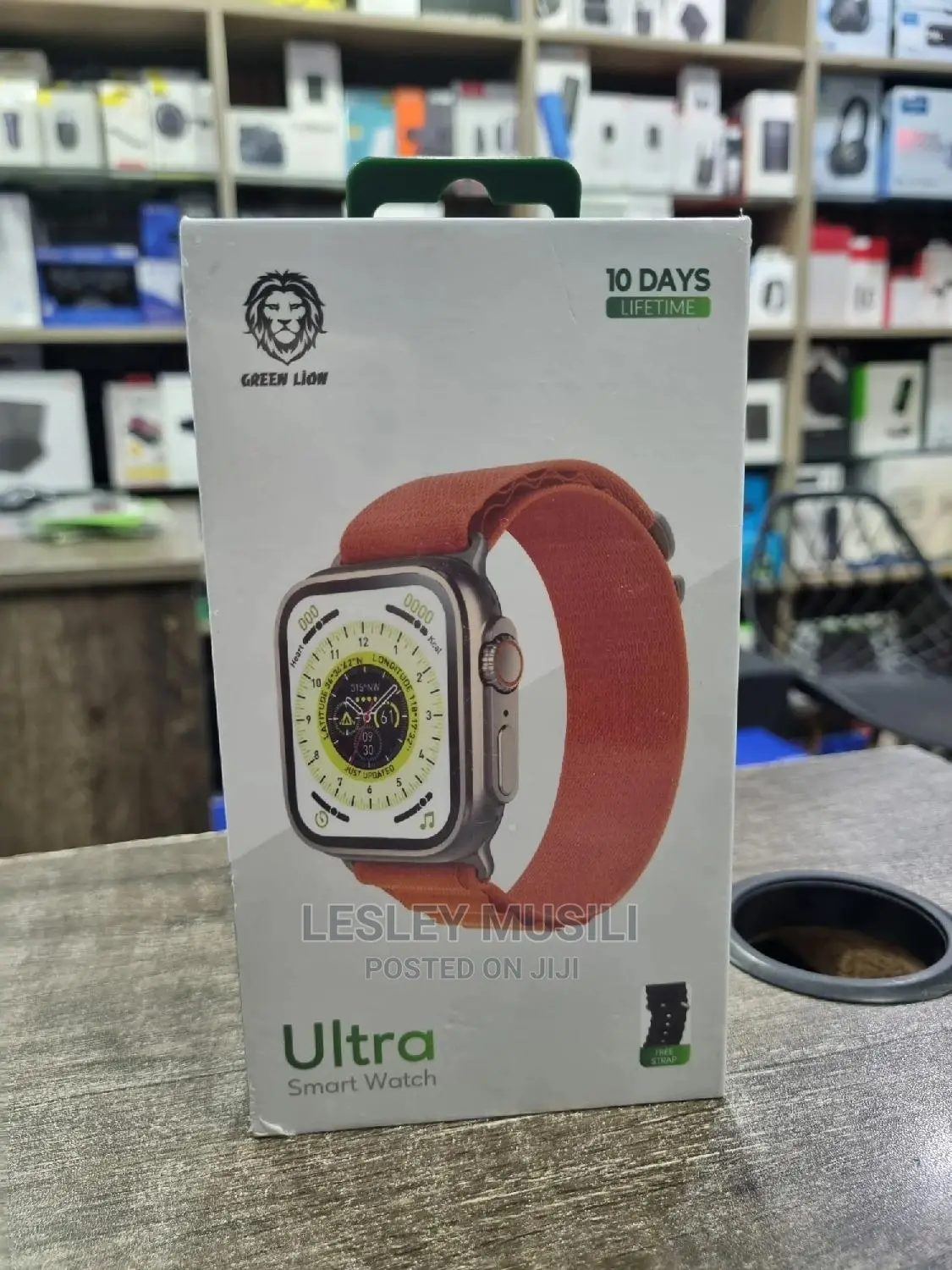Green Lion Ultra Smart Watch Black