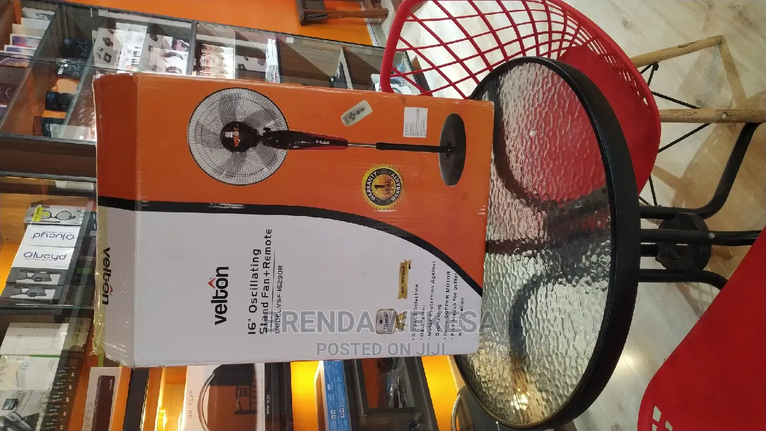 Velton Oscillating Standing Fun +Remote