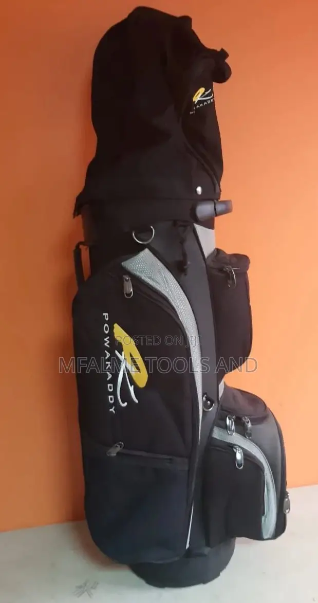Golf Sets- Powakaddy Genuine Leather/Empty/Progolf Bag/Ex-Uk