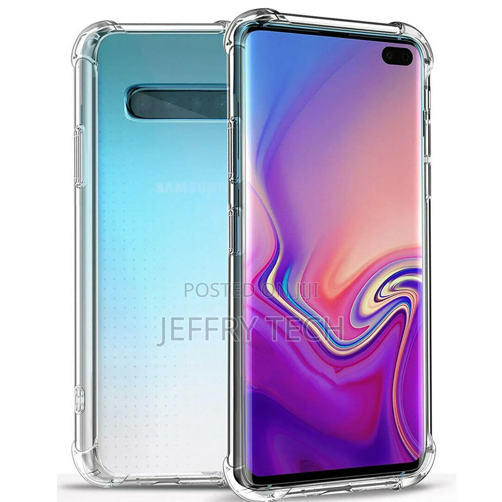 Samsung Galaxy S10 Plus 5G Clear Transparent Shockproo