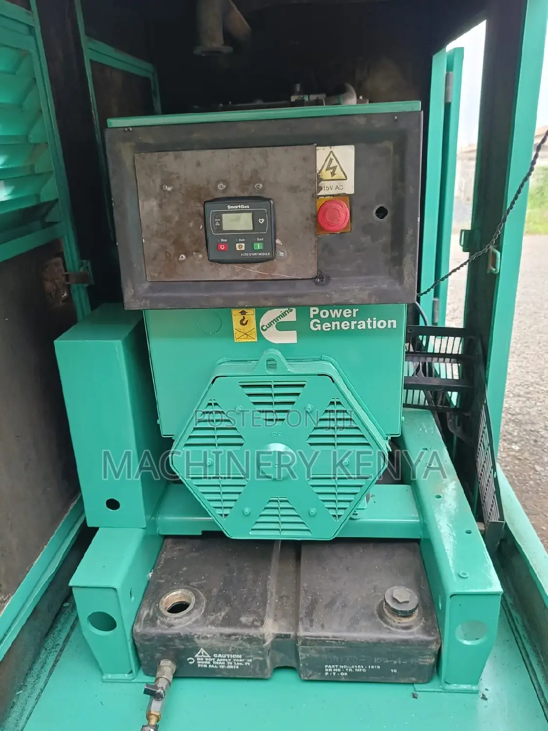 20kva Cummins Used Ex Uk Back Up Generator
