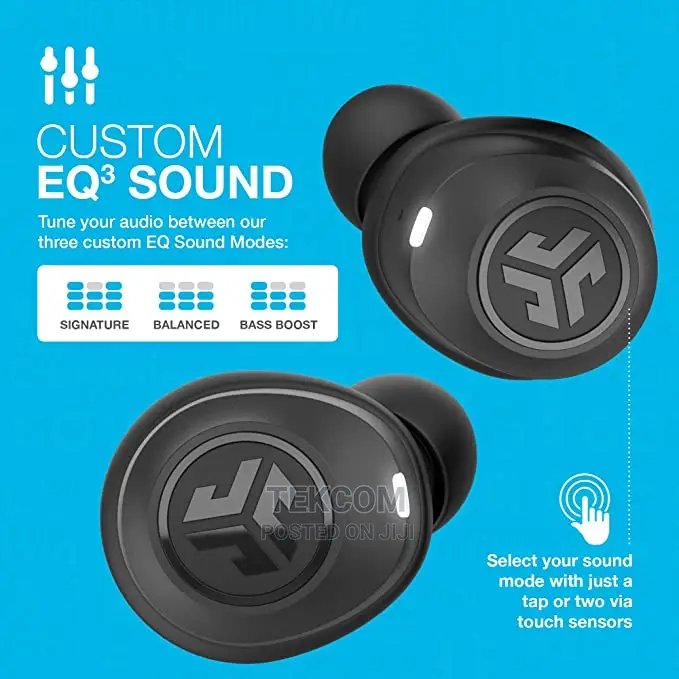 Jlab Jbuds Air True Wireless Signature Bluetooth Earbuds + C