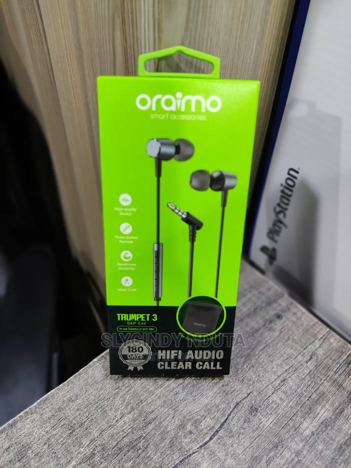 Oraimo Oep-E40 Trumpet 3 Hifi Audio in Earphones With Mic