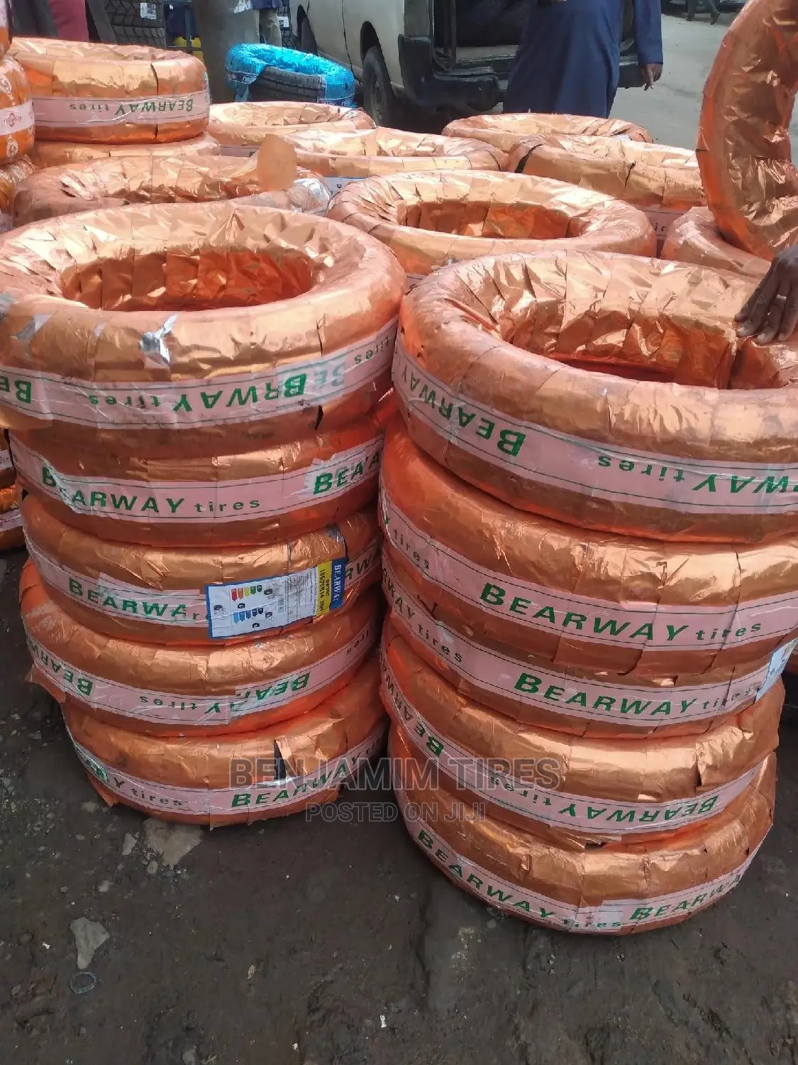 Bearway Tires Sizes 185/70r14 Tubeles.