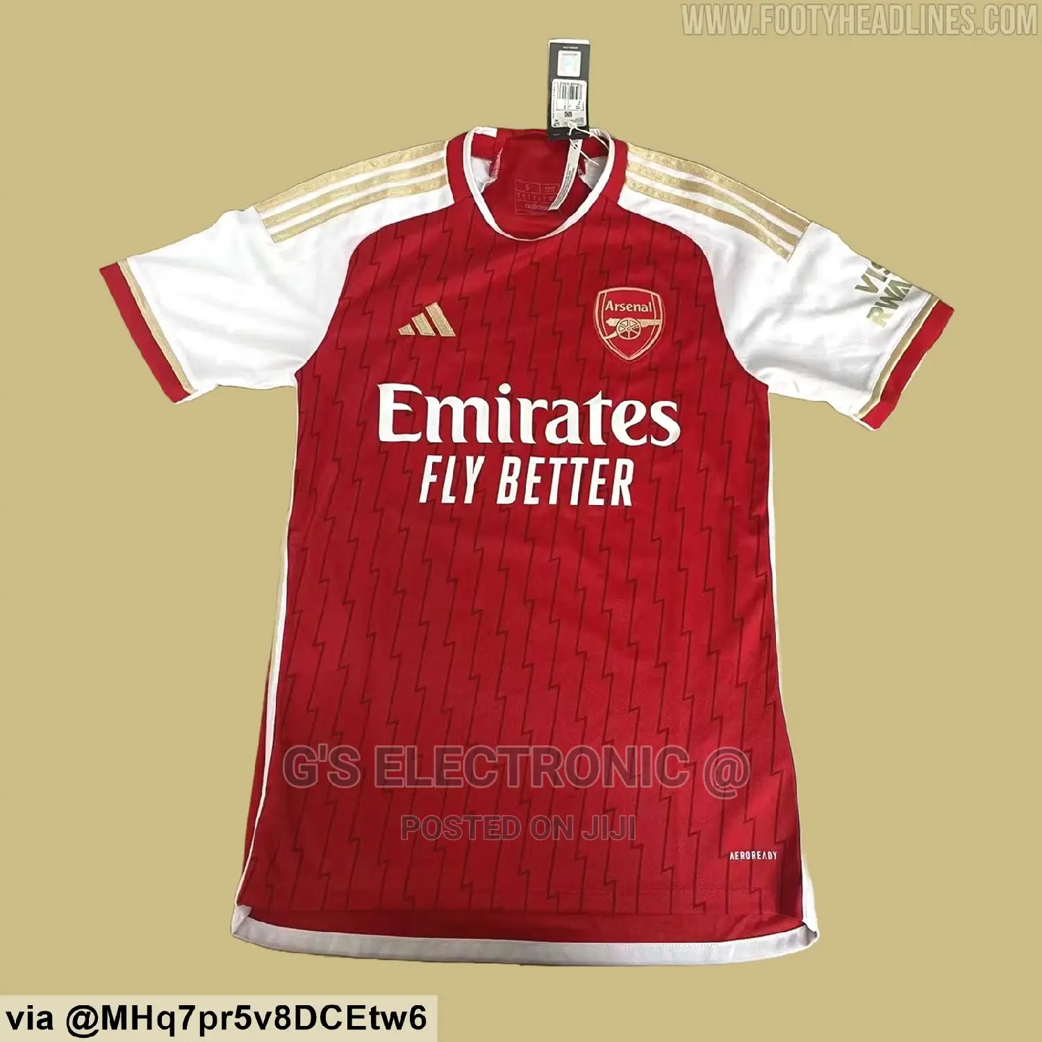 Original Arsenal Home Jersey