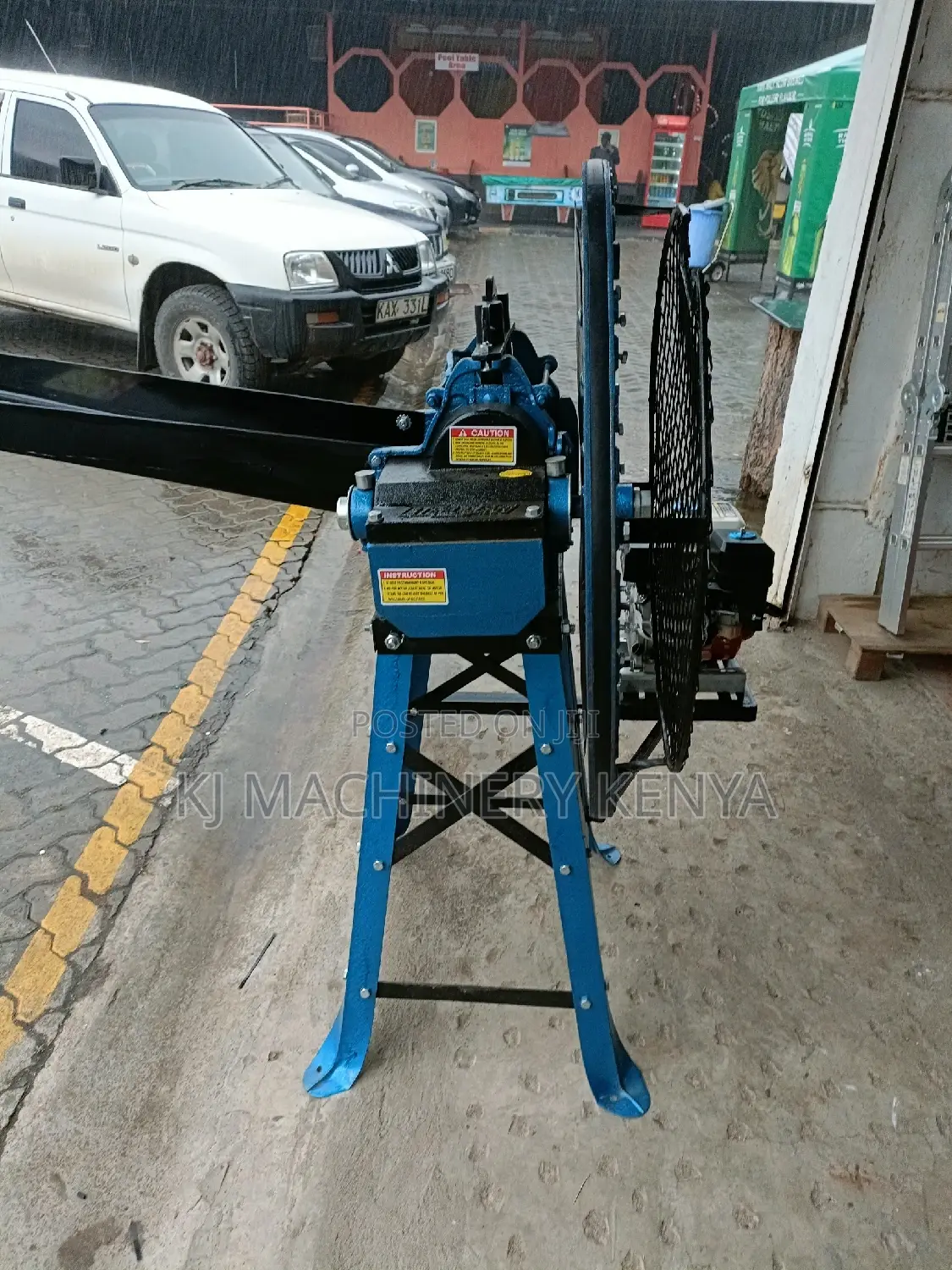 Three Blade Gasoline Chaff Cutters