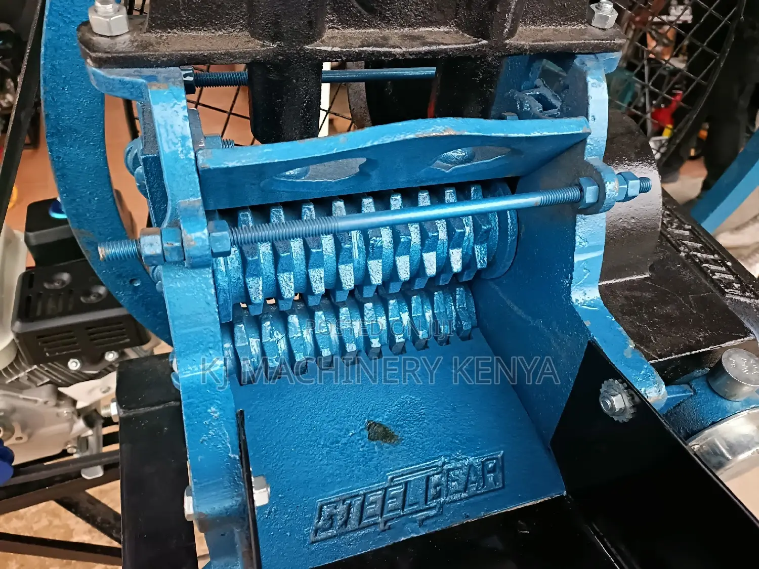 Three Blade Gasoline Chaff Cutters