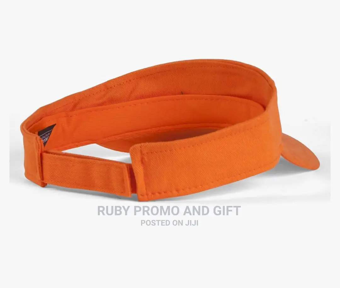 Orange Visor Caps