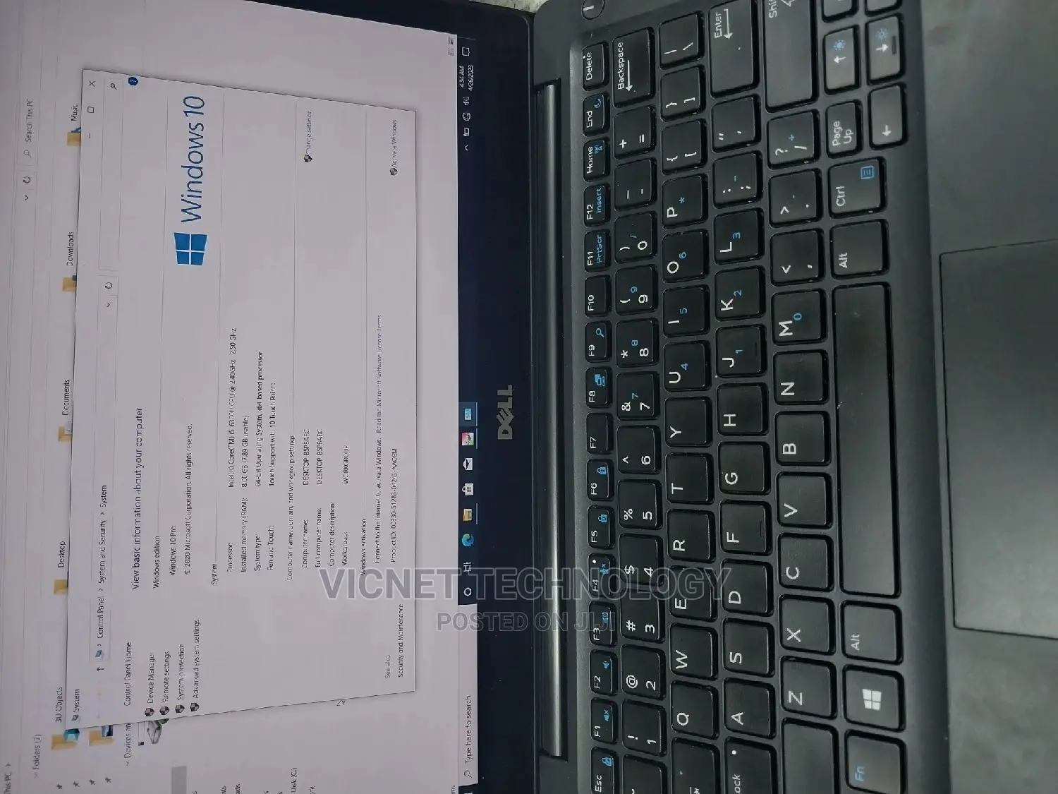 New Laptop Dell Latitude 7280 8GB Intel Core I5 SSD 256GB