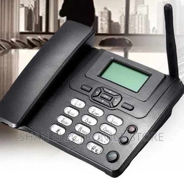 Wireless Desk Phone With GSM/SIM Card, Home