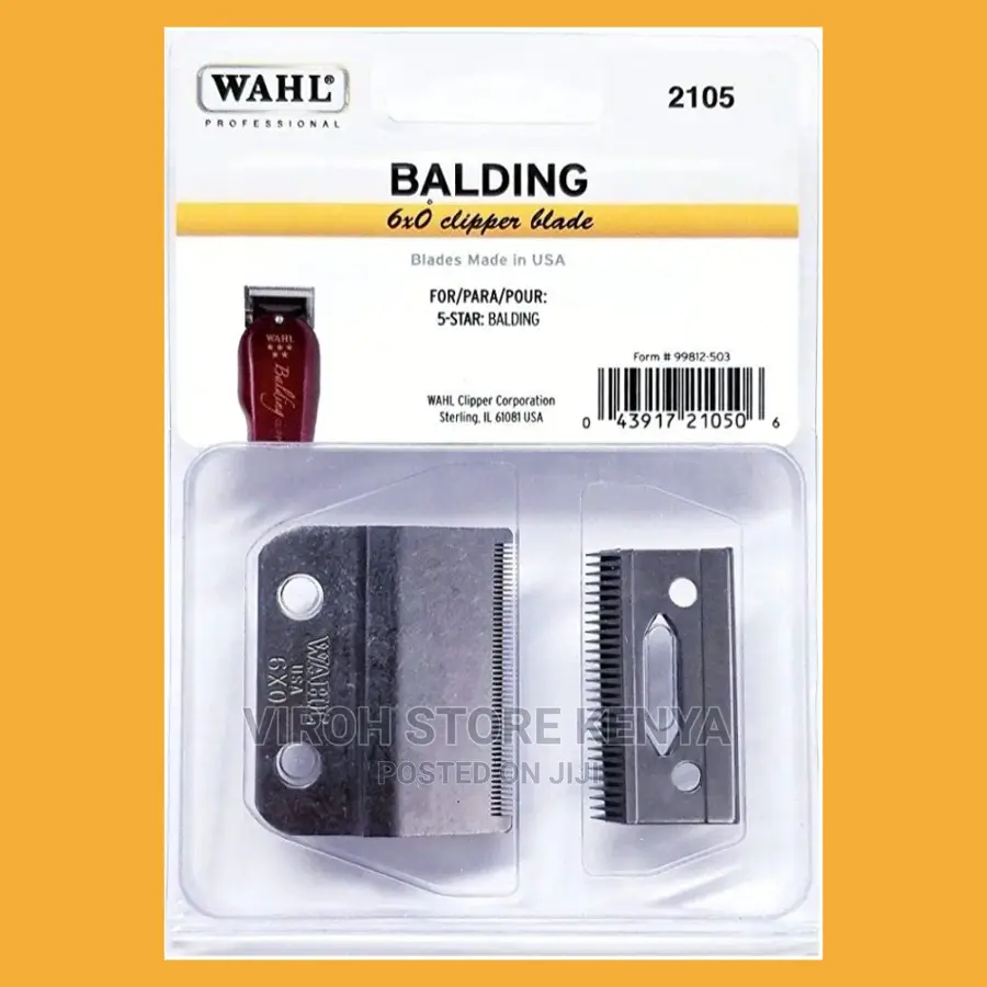 Wahl Balding 6X0 Cliper Blade 5 Star Clipper 4 Professionals