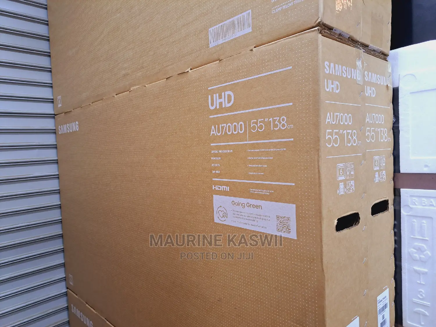 55" Crystal Uhd Smart LED TV Samsung 2 Years Warranty