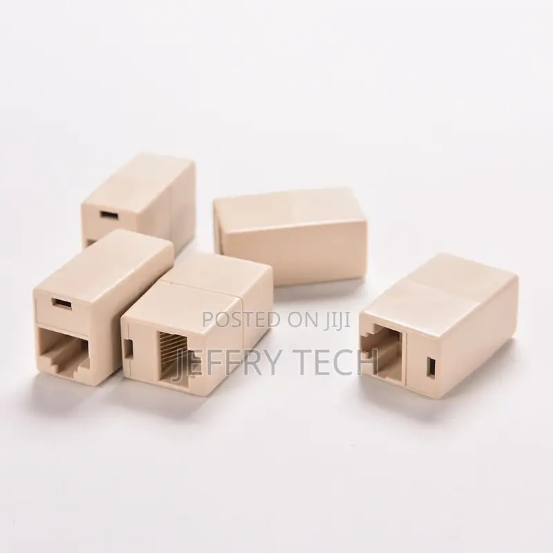 Universal RJ45 Cat5 8P8C Socket Connector Coupler for Extens