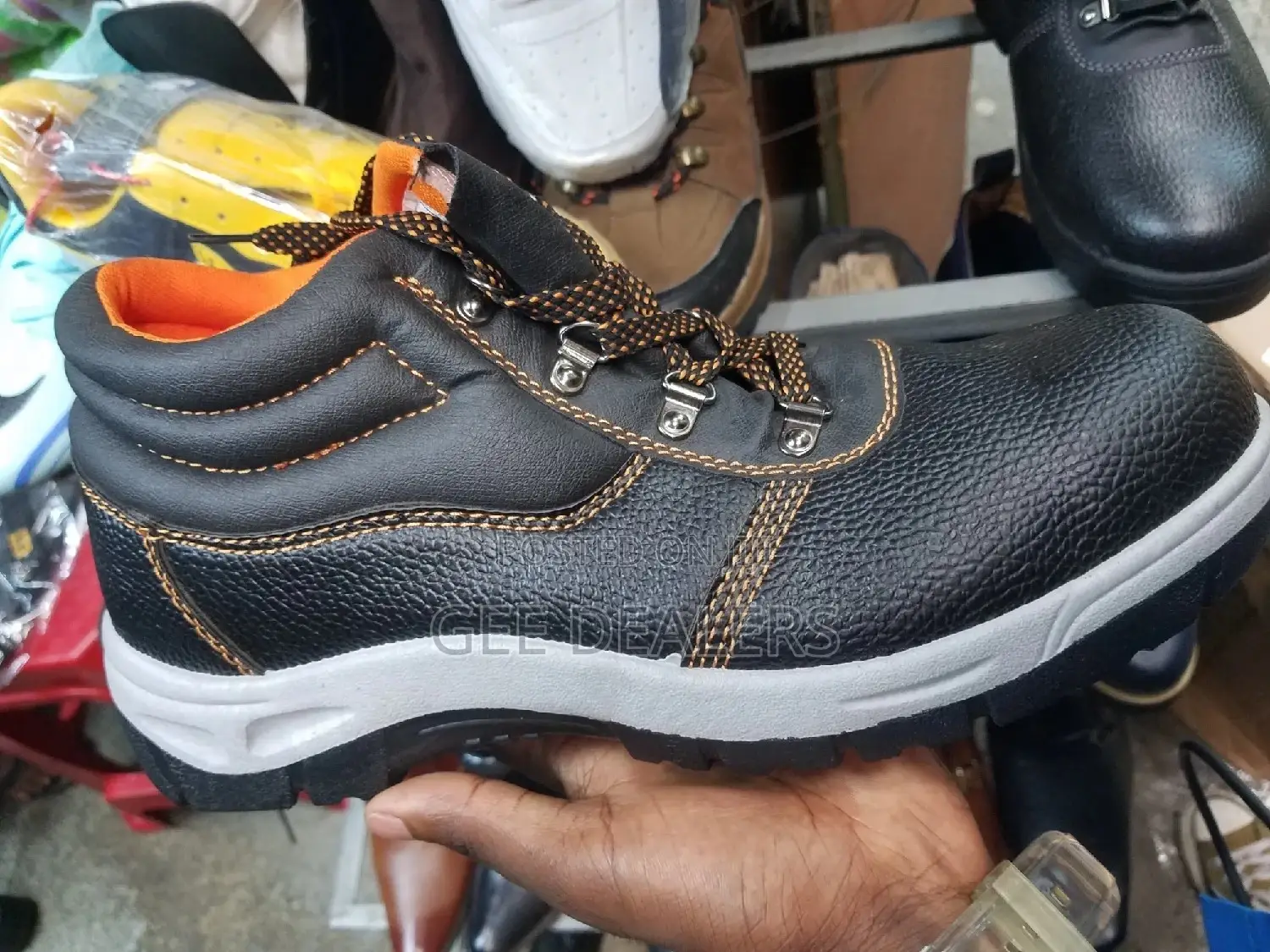 Steel Toed Safety Boots