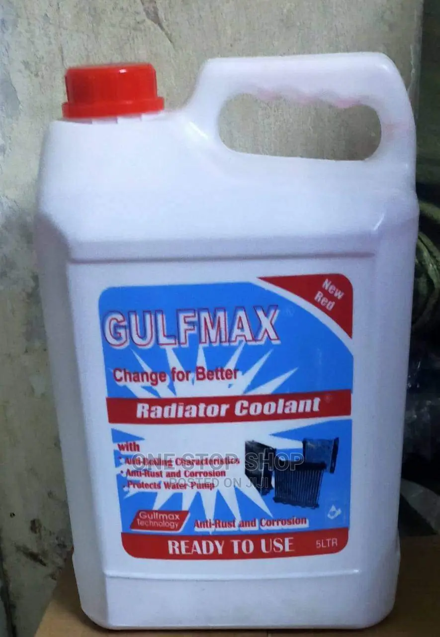 Anti Rust and Anti Collison 5l Gulfmax Radiator Coolant