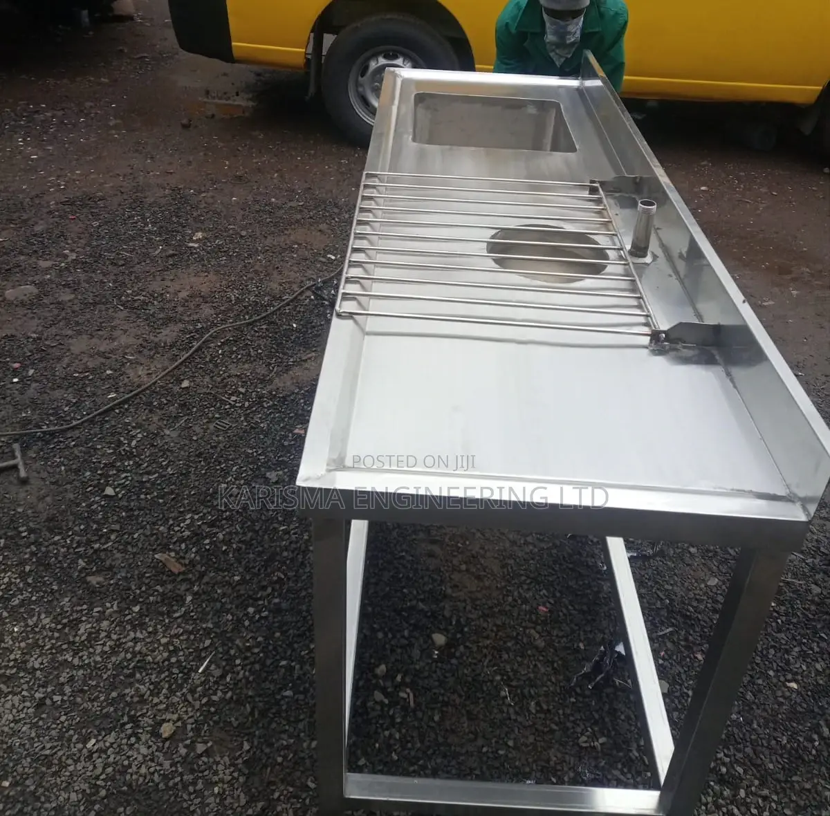 Sluice Sink, Stainless Steel Hospital Sluice Sink