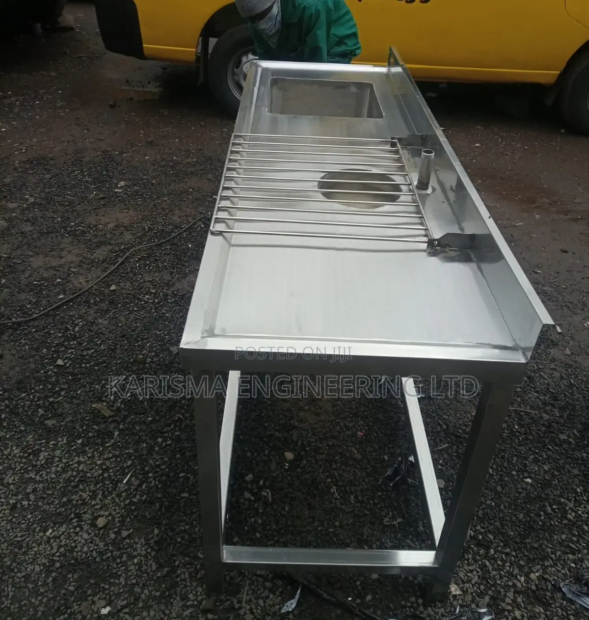 Sluice Sink, Stainless Steel Hospital Sluice Sink