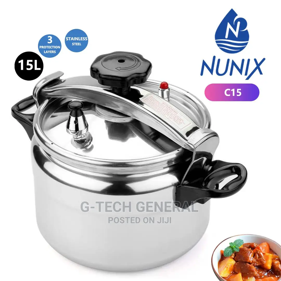 Nunix C15 Non-explosive Pressure Cooker 15l