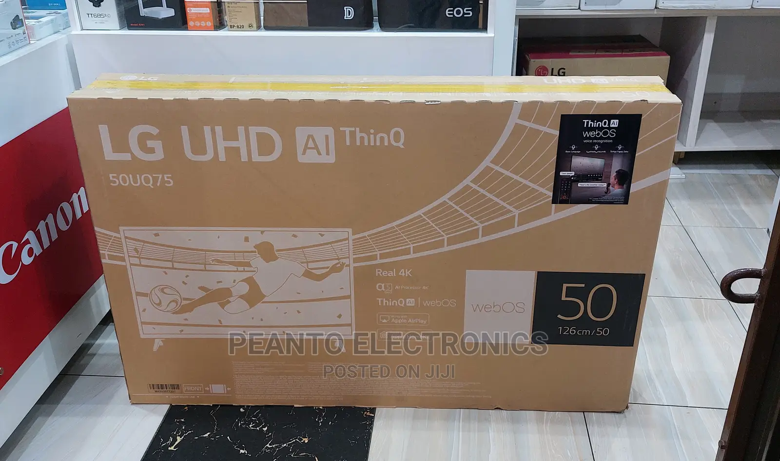 LG 50′′ Smart 50UQ75006LG Led TV - Uhd Thinq
