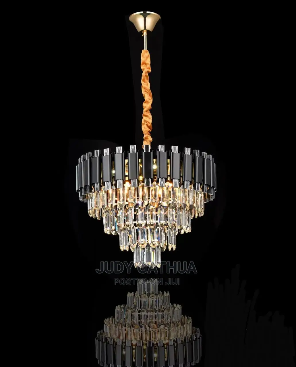 Silver Crystal Chanderlier