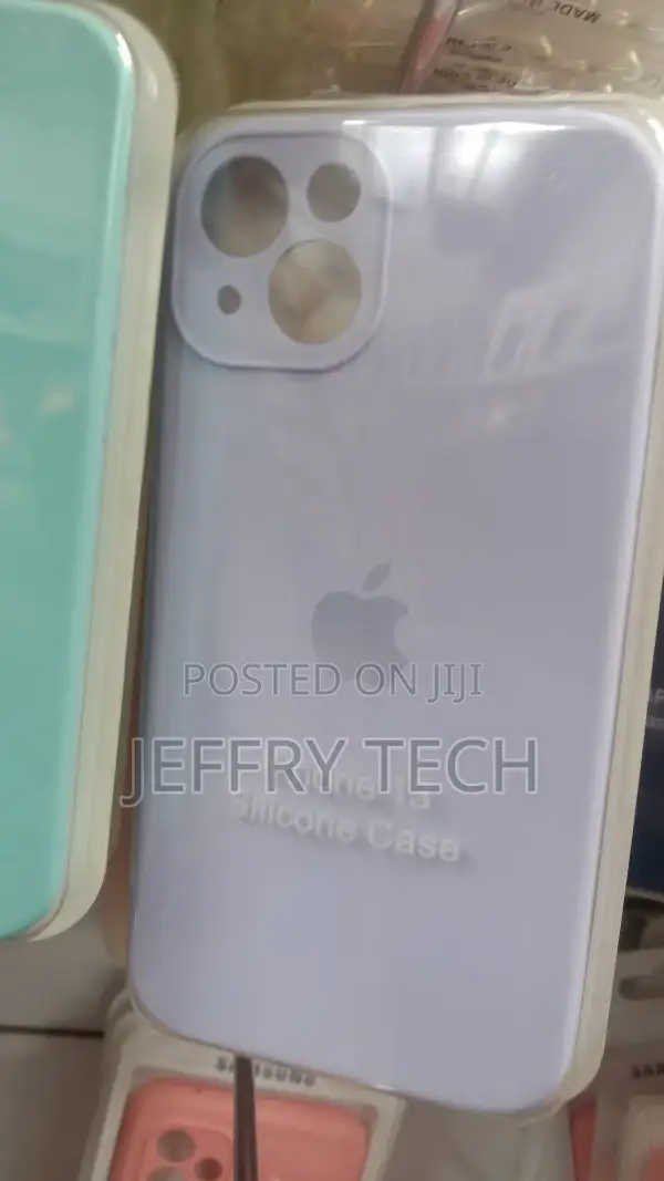 Fashion Silicone Case for iPhone 13 -Lavender Grey
